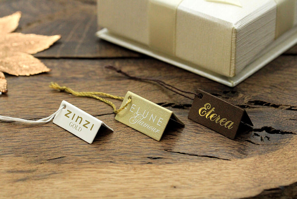 Cardstock labels for jewelry - Booklet